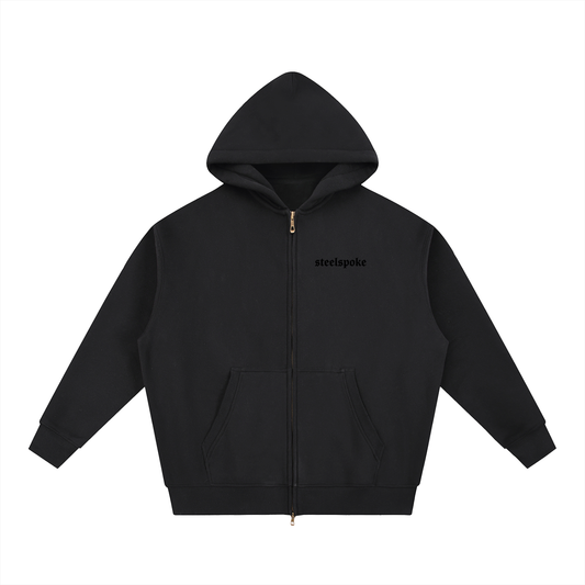 Oversized Zip-up Hoodie